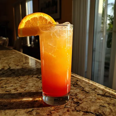 Tequila Sunrise Cocktail